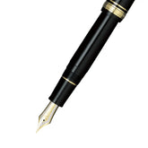 Sailor Professional Gear Fountain Pen (21K Medium) Black with Gold Trims